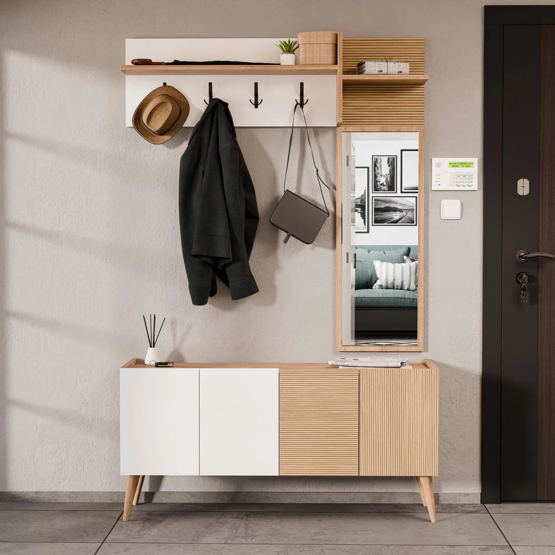 Έπιπλο Εισόδου Theo 5061,119,20x35x58 εκ.,All4home